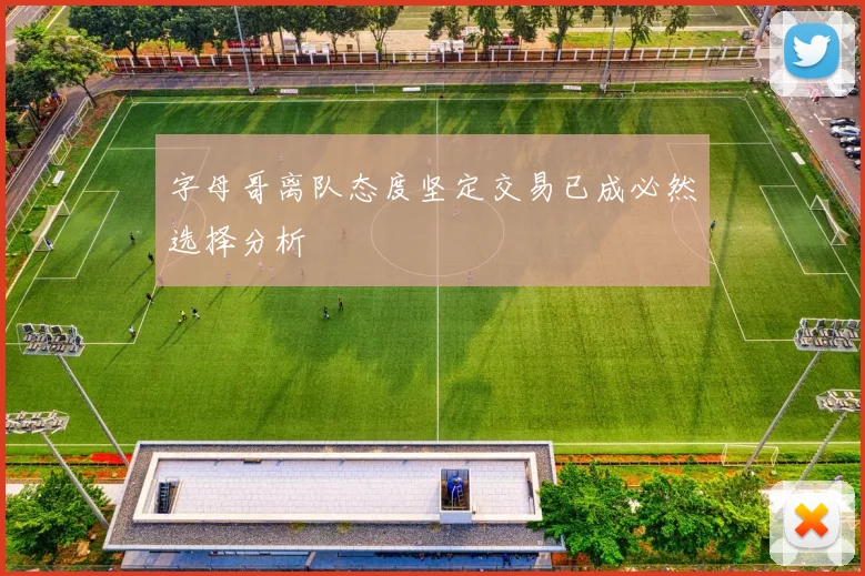 字母哥离队态度坚定交易已成必然选择分析